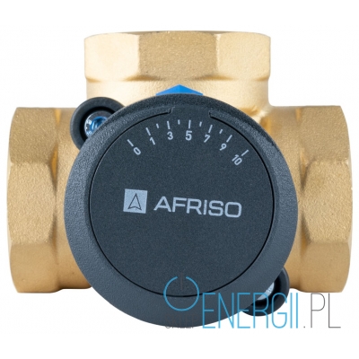 Afriso - 3-drogowy obrotowy zawór mieszający ARV 385 ProClick, DN32, Rp1 1/4