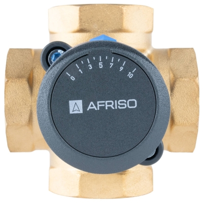 Afriso - 4-drogowy obrotowy zawór mieszający ARV 485 ProClick, DN32, Rp1 1/4
