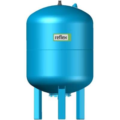 Reflex - Naczynie wyrównawcze(przeponowe) do C.W.U. DE 100 10 bar/70°C niebieskie stojące [7306600]